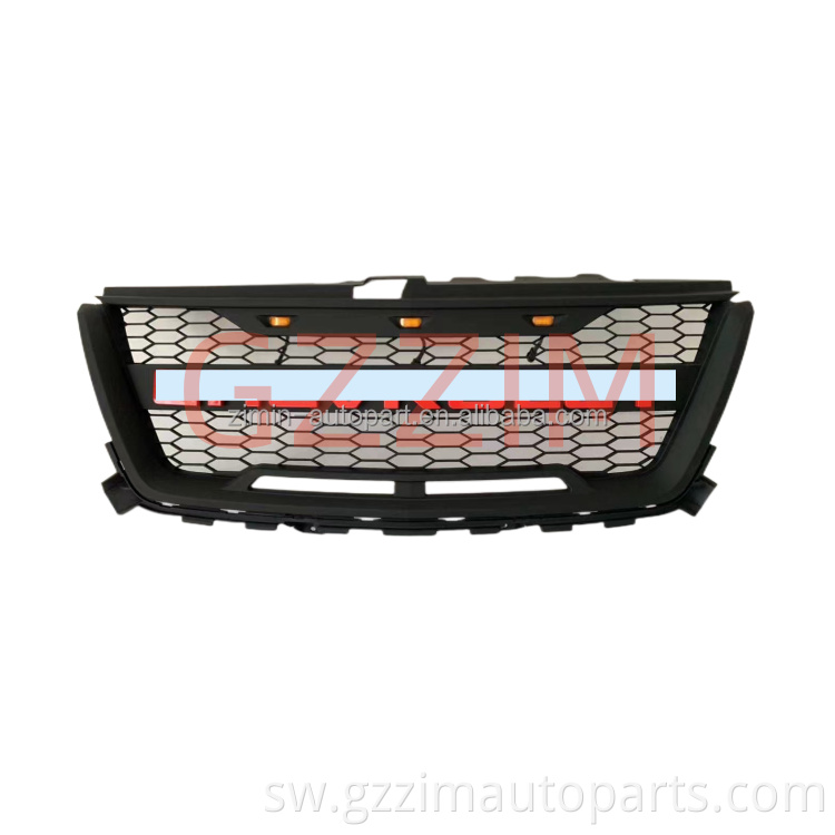 Sehemu za gari grille abs plastiki ya mbele ya grille ya Chevrolet Colorado 2018